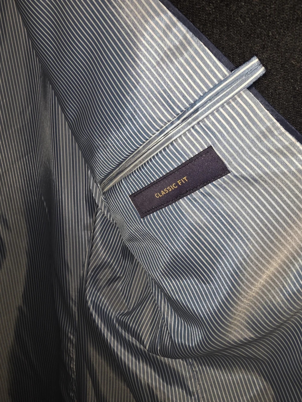 Stafford Charcoal Men's Classic 100% Camel Hair Sport Blazer.